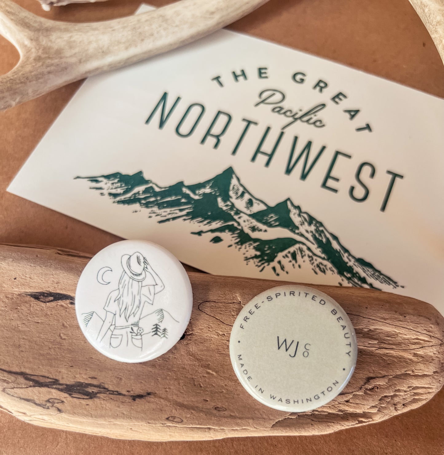 Wild June Co. Buttons