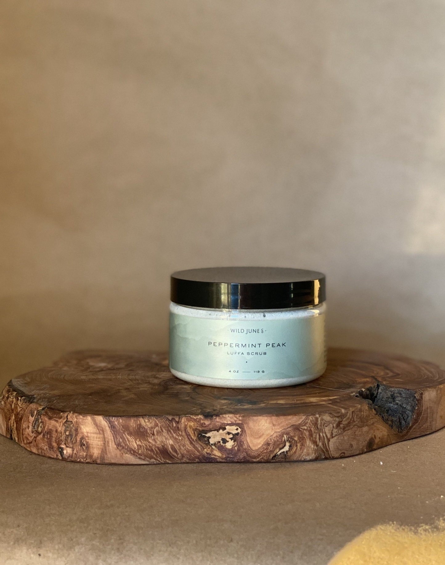 PEPPERMINT PEAK LUFFA SCRUB